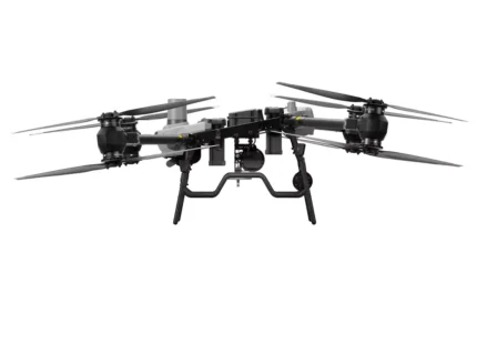 DJI FlyCart 30 Transportdrohne mit Frachtbox im Einsatz