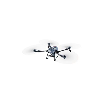 DJI Agras T55 Agrardrohne mit ausgeklappten Rotorarmen und Sprühtank