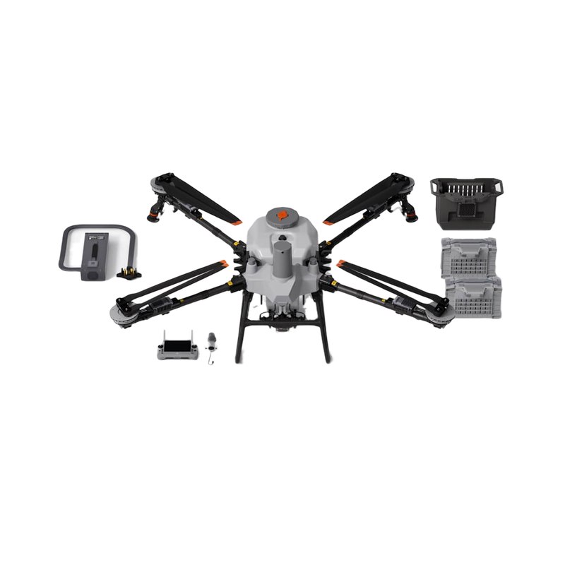 DJI Agras T55 Agrardrohne mit Fernsteuerung, Akkus und Zubehör
